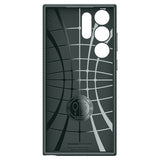 Spigen Samsung Galaxy S23 Ultra Deksel Liquid Air Abyss Green