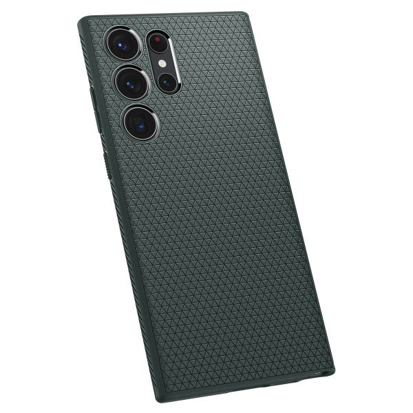 Spigen Samsung Galaxy S23 Ultra Deksel Liquid Air Abyss Green