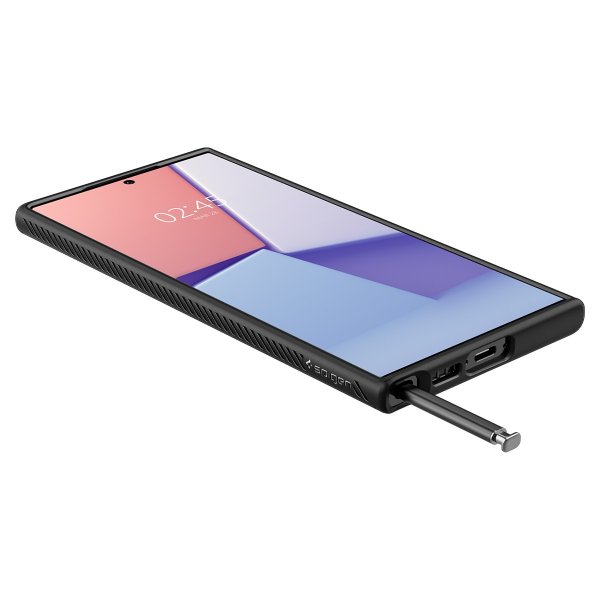 Spigen Samsung Galaxy S23 Ultra Deksel Liquid Air Matte Black