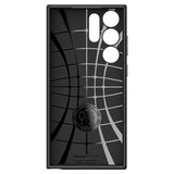 Spigen Samsung Galaxy S23 Ultra Deksel Liquid Air Matte Black