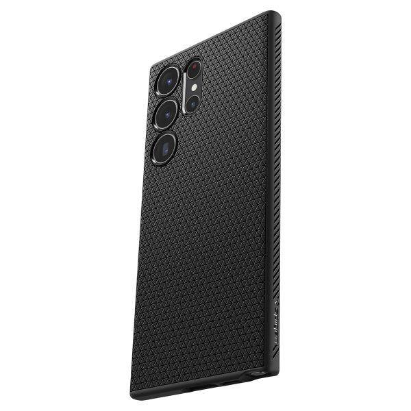 Spigen Samsung Galaxy S23 Ultra Deksel Liquid Air Matte Black