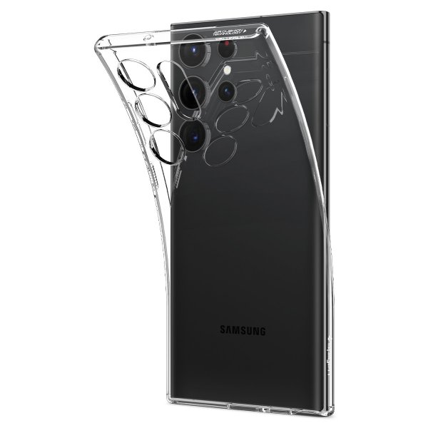 Spigen Samsung Galaxy S23 Ultra Deksel Liquid Crystal Crystal Clear