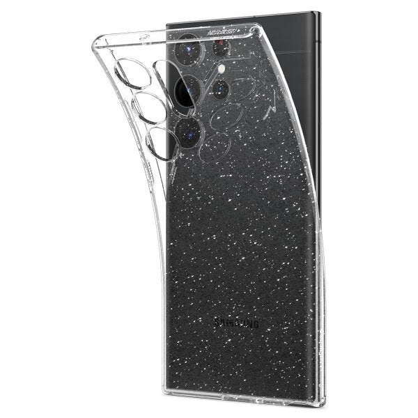 Spigen Samsung Galaxy S23 Ultra Deksel Liquid Crystal Glitter Crystal Quartz