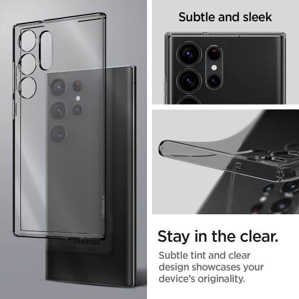 Spigen Samsung Galaxy S23 Ultra Deksel Liquid Crystal Space Crystal