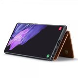 Dg.Ming Samsung Galaxy S23 Ultra Deksel M2 Series Avtakbart Kortholder Brun