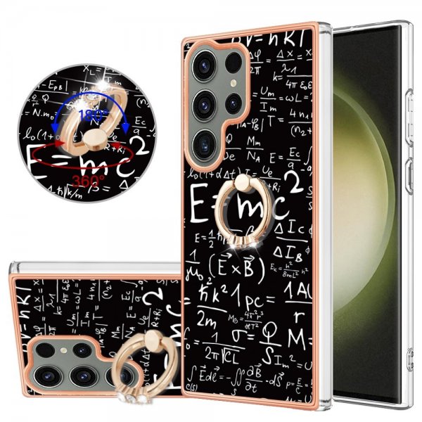 Samsung Galaxy S23 Ultra Deksel Finger Ring Motiv Ligninger