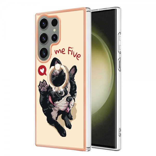 Samsung Galaxy S23 Ultra Deksel Finger Ring Motiv Give Me Five