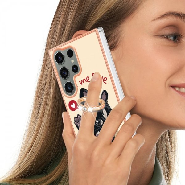 Samsung Galaxy S23 Ultra Deksel Finger Ring Motiv Give Me Five
