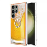 Samsung Galaxy S23 Ultra Deksel Finger Ring Motiv øl