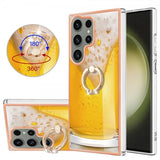 Samsung Galaxy S23 Ultra Deksel Finger Ring Motiv øl
