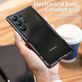 Samsung Galaxy S23 Ultra Deksel Metal Bumper Sølv