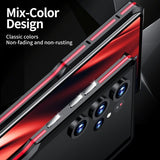 Samsung Galaxy S23 Ultra Deksel Metal Bumper Sølv