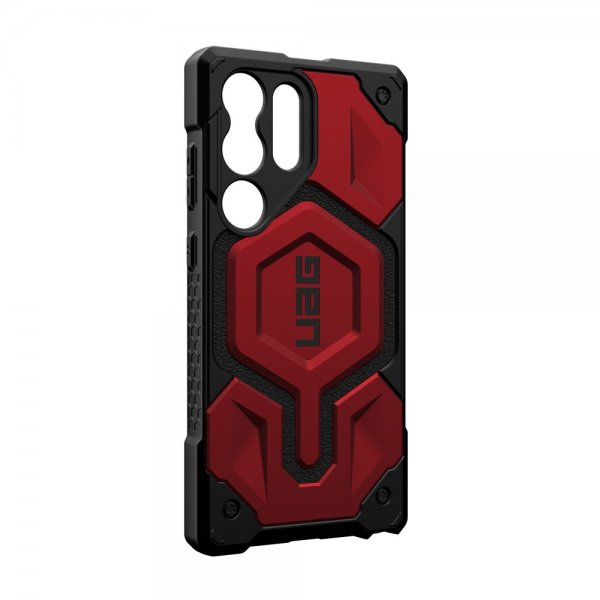 Urban Armor Gear (UAG) Samsung Galaxy S23 Ultra Deksel Monarch Pro MagSafe Crimson
