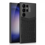 GKK Samsung Galaxy S23 Ultra Deksel Mønster Krokodil