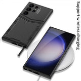 GKK Samsung Galaxy S23 Ultra Deksel Mønster Litchi