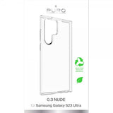 Puro Samsung Galaxy S23 Ultra Deksel Nude Transparent