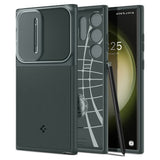 Spigen Samsung Galaxy S23 Ultra Deksel Optik Armor Abyss Green