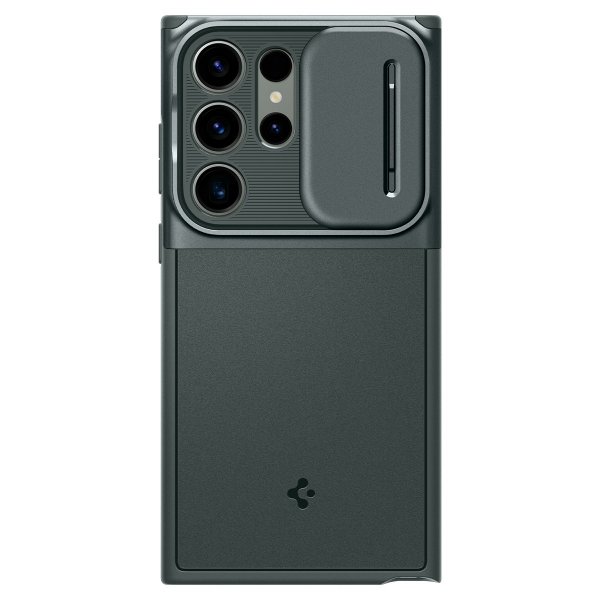 Spigen Samsung Galaxy S23 Ultra Deksel Optik Armor Abyss Green
