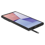 Spigen Samsung Galaxy S23 Ultra Deksel Optik Armor Svart
