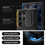 Spigen Samsung Galaxy S23 Ultra Deksel Optik Armor Svart