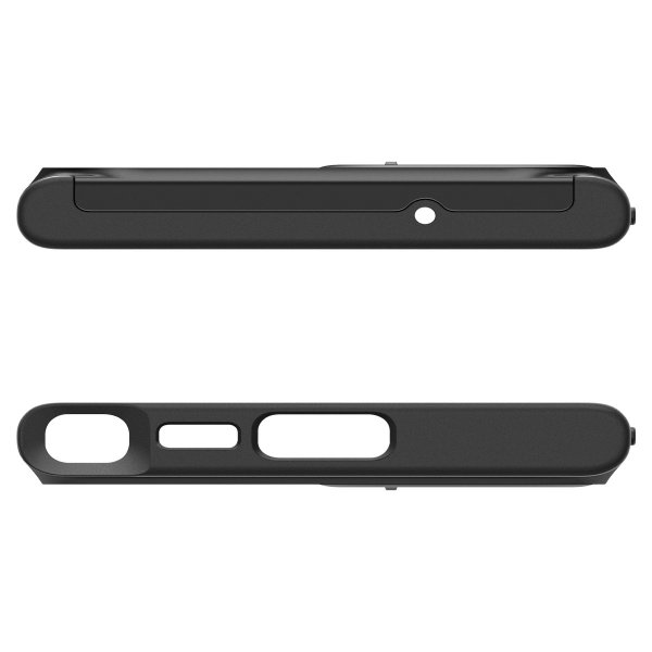Spigen Samsung Galaxy S23 Ultra Deksel Optik Armor Svart