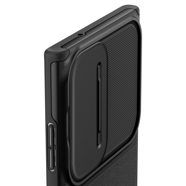 Spigen Samsung Galaxy S23 Ultra Deksel Optik Armor Svart