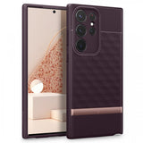 Caseology Samsung Galaxy S23 Ultra Deksel Parallax Burgundy