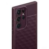 Caseology Samsung Galaxy S23 Ultra Deksel Parallax Burgundy