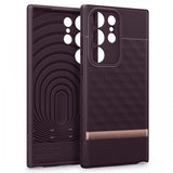 Caseology Samsung Galaxy S23 Ultra Deksel Parallax Burgundy