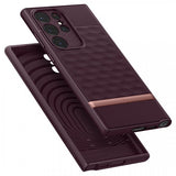 Caseology Samsung Galaxy S23 Ultra Deksel Parallax Burgundy