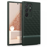 Caseology Samsung Galaxy S23 Ultra Deksel Parallax Midnight Green