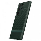 Caseology Samsung Galaxy S23 Ultra Deksel Parallax Midnight Green