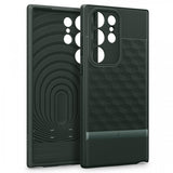 Caseology Samsung Galaxy S23 Ultra Deksel Parallax Midnight Green