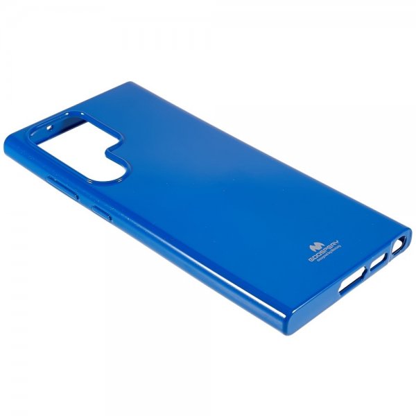 Samsung Galaxy S23 Ultra Deksel Pearl Jelly Blå