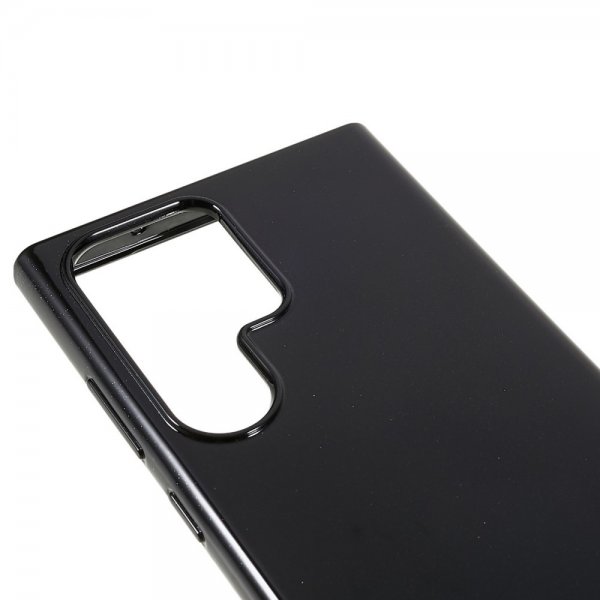 Samsung Galaxy S23 Ultra Deksel Pearl Jelly Svart