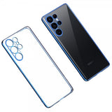 Sulada Samsung Galaxy S23 Ultra Deksel Belagt Kant Blå