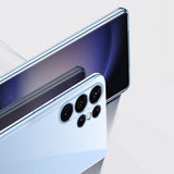 Sulada Samsung Galaxy S23 Ultra Deksel Belagt Kant Sølv