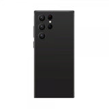 Xqisit Samsung Galaxy S23 Ultra Deksel Silicone Case Svart