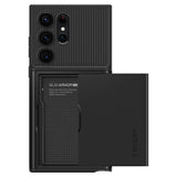 Spigen Samsung Galaxy S23 Ultra Deksel Slim Armor CS Svart