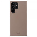 holdit Samsung Galaxy S23 Ultra Deksel Slim Case Mocha Brown