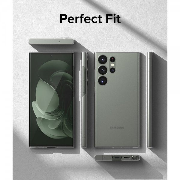 Ringke Samsung Galaxy S23 Ultra Deksel Slim Matte Clear