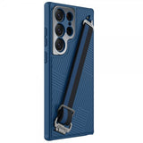 Nillkin Samsung Galaxy S23 Ultra Deksel Strap Case Blå
