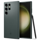 Spigen Samsung Galaxy S23 Ultra Deksel Thin Fit Abyss Green