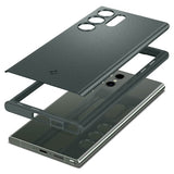Spigen Samsung Galaxy S23 Ultra Deksel Thin Fit Abyss Green