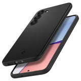 Spigen Samsung Galaxy S23 Plus Deksel Thin Fit Svart