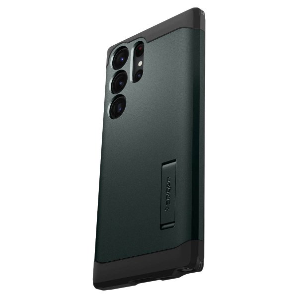 Spigen Samsung Galaxy S23 Ultra Deksel Tough Armor Abyss Green