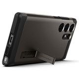Spigen Samsung Galaxy S23 Ultra Deksel Tough Armor Gunmetal
