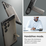 Spigen Samsung Galaxy S23 Ultra Deksel Tough Armor Gunmetal