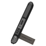 Spigen Samsung Galaxy S23 Ultra Deksel Tough Armor Gunmetal