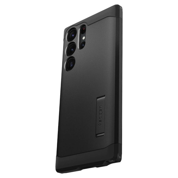 Spigen Samsung Galaxy S23 Ultra Deksel Tough Armor Svart
